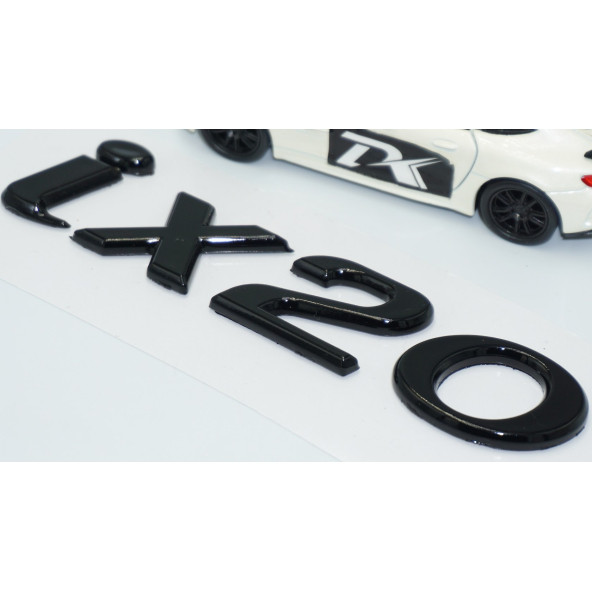 DK Tuning Hyundai iX20 Bagaj Siyah ABS 3M 3D Yazı Logo Amblem - 3