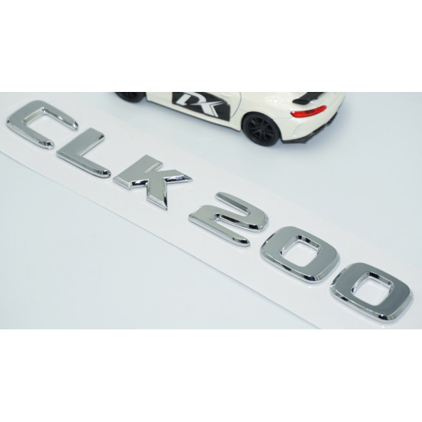 DK Tuning CLK200 Bagaj Krom ABS 3M 3D Yazı Logo Benz İle Uyumlu - 3