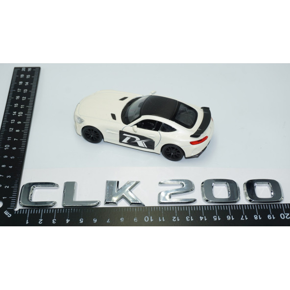 DK Tuning CLK200 Bagaj Krom ABS 3M 3D Yazı Logo Benz İle Uyumlu - 4