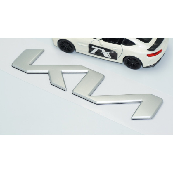 DK Tuning Kia Yeni Nesil Gri Metal Kaput Bagaj 15cm Logo Arma - Resim 3