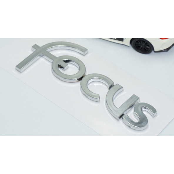 Ford Focus Logo 99 2007 Bagaj 3M 3D Krom ABS Logo Amblem - 3