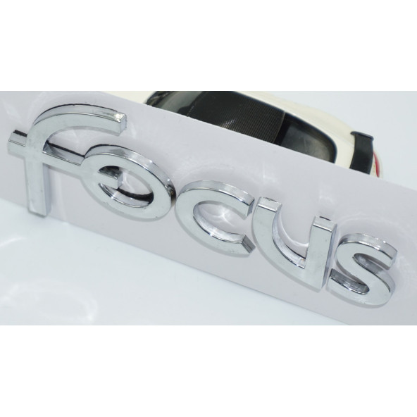 Ford Focus Logo 99 2007 Bagaj 3M 3D Krom ABS Logo Amblem - 4