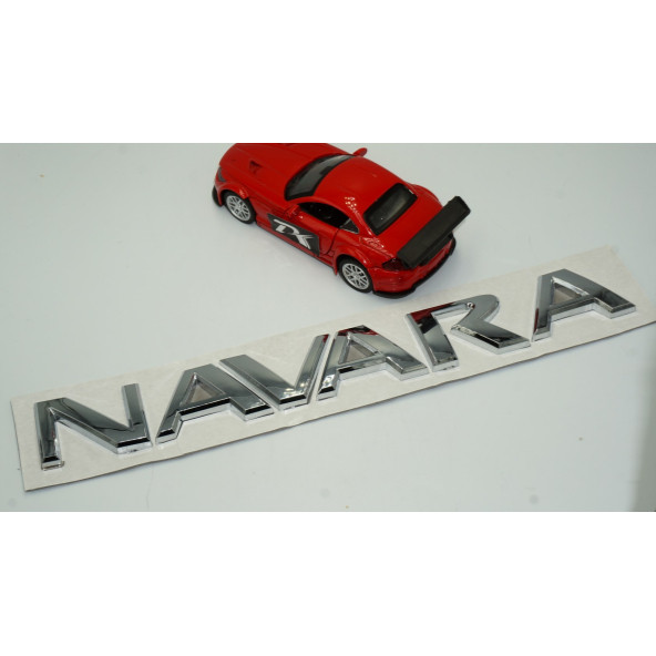Nissan Navara 3M 3D Krom Abs Bagaj Yazı Logo Orjinal Ürün - Resim 3