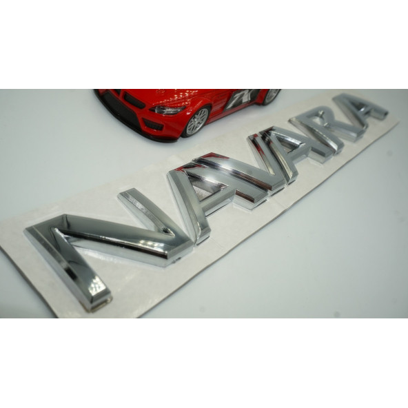 Nissan Navara 3M 3D Krom Abs Bagaj Yazı Logo Orjinal Ürün - Resim 4