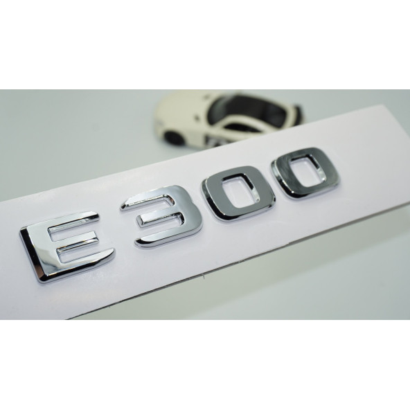 DK Tuning E300 Bagaj Krom ABS 3M 3D Yazı Logo Benz İle Uyumlu
