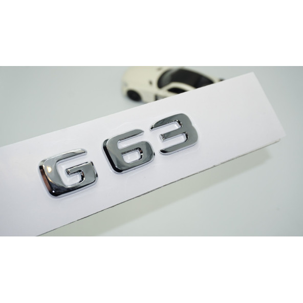DK Tuning G63 Bagaj Krom ABS 3M 3D Yazı Logo Benz İle Uyumlu