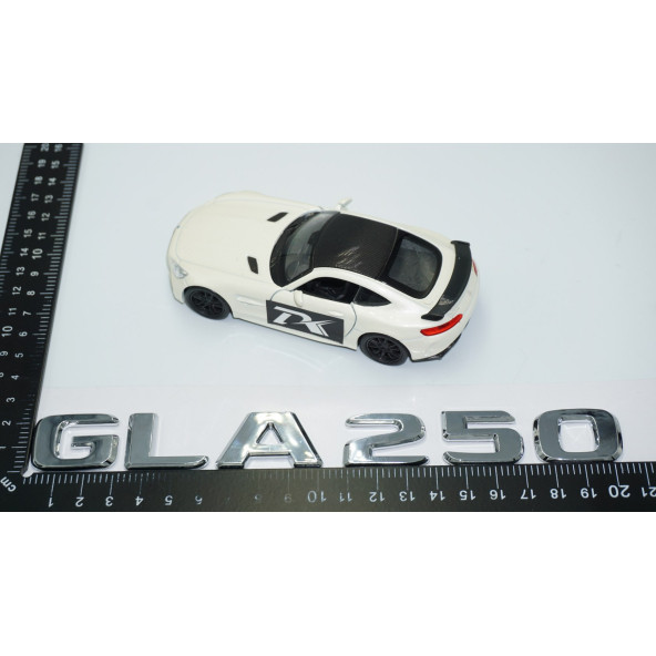 DK Tuning GLA 250 Bagaj Krom ABS 3M 3D Yazı Logo Benz İle Uyumlu - 4