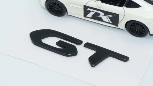 DK Tuning GT Bagaj Siyah ABS Logo Amblem Peugeot İle Uyumlu - 4
