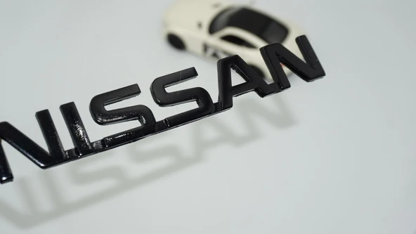 DK Tuning Skyline GT-R R32 Bagaj Siyah Yazı Logo Nissan İle Uyumlu ürün görseli 1