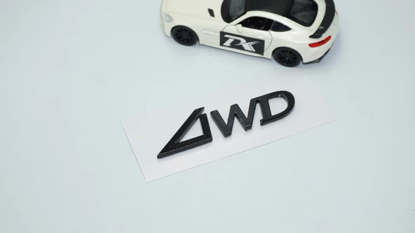DK Tuning 4WD Bagaj 3M Siyah ABS Yazı Logo Hyundai İle Uyumlu - 3
