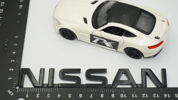 DK Tuning Skyline GT-R R32 Bagaj Siyah Yazı Logo Nissan İle Uyumlu - Resim 2