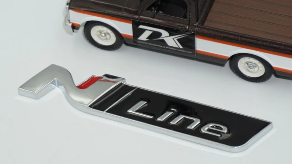DK Tuning Hyundai N Line Bagaj Krom Metal Logo Amblem Arma - Resim 4
