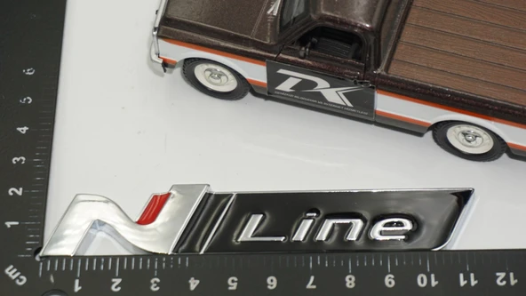 DK Tuning Hyundai N Line Bagaj Krom Metal Logo Amblem Arma - Resim 2