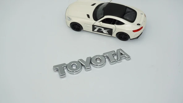 DK Tuning Toyota Prius Auris Bagaj 3M 3D Krom ABS Logo Amblem - 4