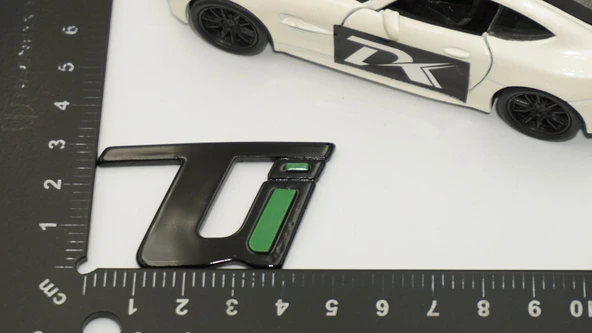 DK Tuning Alfa Romeo Ti Yeşil Siyah Bagaj Logo Arma - Resim 2