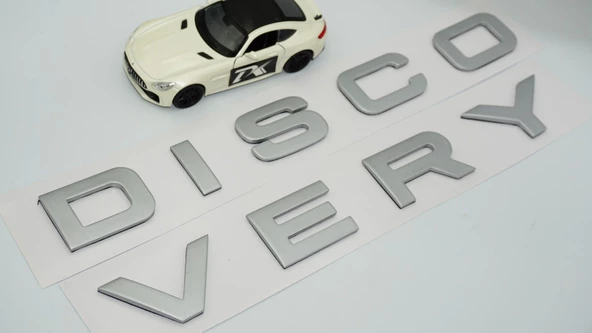 Dk Tuning Land Rover Discovery Kaput Ve Bagaj Gri Yazı Logo - 2