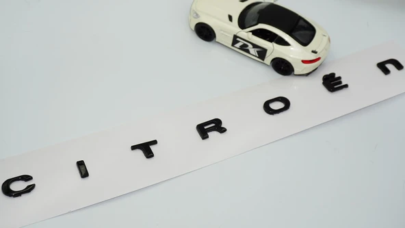 DK Tuning C4-X e C4-X Siyah Bagaj Logo Arma Citroen ile Uyumlu - 3