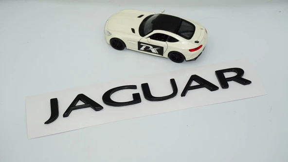 DK Tuning Jaguar Sport Siyah ABS 3M Bagaj Yazı Logo - 3