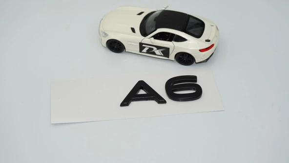 DK Tuning A6 2025+ Bagaj Siyah 3M Yazı Logo Audi İle Uyumlu - 4