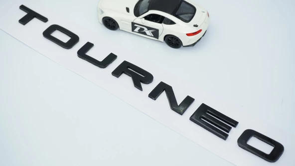 DK Tuning Tourneo Courier Bagaj Siyah ABS Yazı Logo Ford İle Uyumlu - 3