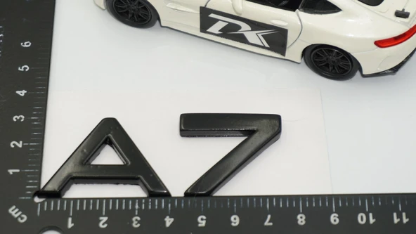 DK Tuning A7 2025+ Bagaj Siyah 3M Yazı Logo Audi İle Uyumlu - 2