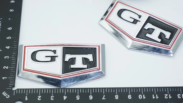 DK Tuning Nissan GT Skyline R33 GTS-T GT Çamurluk Yan Amblemi - Resim 2