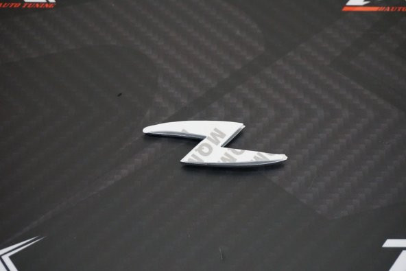 Nissan Silvia S14 S15 Ön Kaput 3m 3d Krom Metal Logo Amblem - 5
