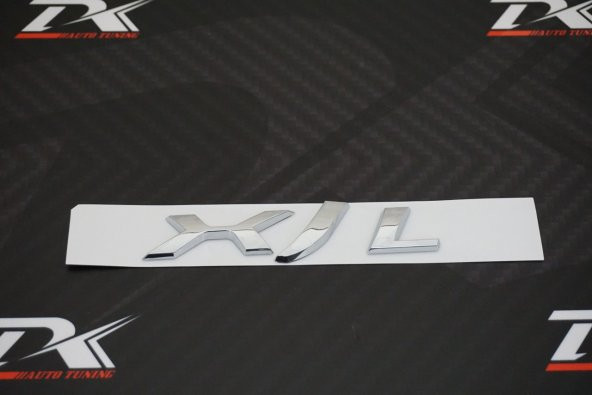 Jaguar XJL Bagaj 3M 3D Krom Logo Amblem Orjinal Ürün - 3