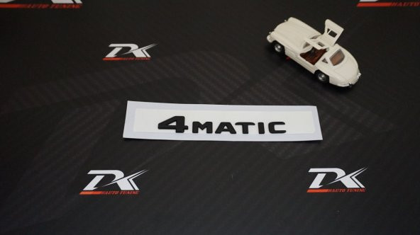 4 Matic Bagaj Siyah Renk 3M 3D Yazı Logo Orjinal Ür - 2