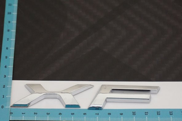 Jaguar XF Bagaj 3M 3D Krom Logo Amblem Orjinal Ürün - 5