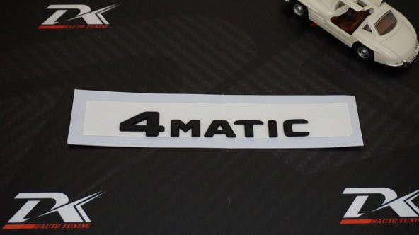 4 Matic Bagaj Siyah Renk 3M 3D Yazı Logo Orjinal Ür - 3