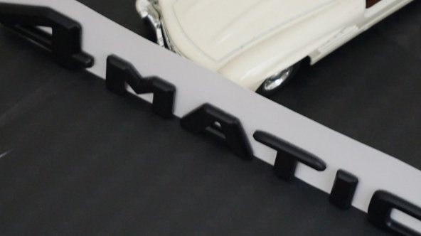 4 Matic Bagaj Siyah Renk 3M 3D Yazı Logo Orjinal Ür - 5