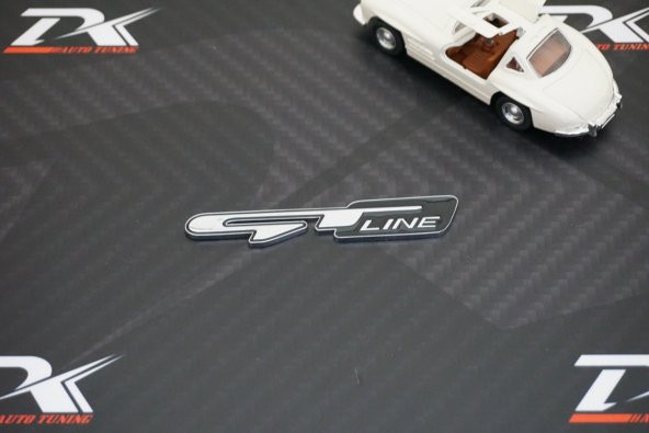 Kia Sportage GT Line Bagaj Logo 3M 3D Krom Metal Logo - 2