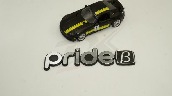 DK Tuning Pride B Logo Bagaj 3M Krom ABS Logo Amblem Kia İle Uyumlu - 2