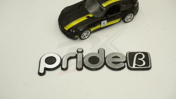 DK Tuning Pride B Logo Bagaj 3M Krom ABS Logo Amblem Kia İle Uyumlu - 3