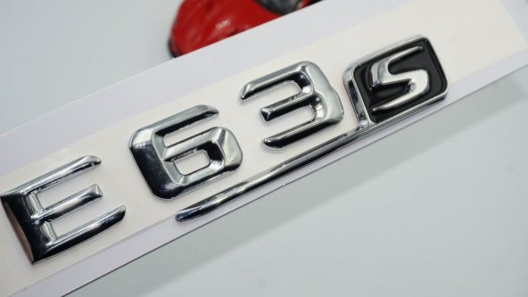 E63S Bagaj Yazı Logo Gümüş Renk Orjinal Ürün ürün görseli 1