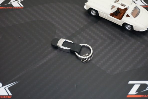 C Class W202 W203 W204 W205 Deri Metal Anahtarlık - Resim 2