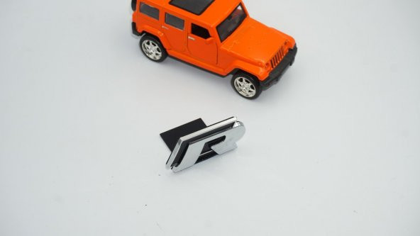 Volkswagen VW R Line Ön Panjur 3M 3D Logo Orjinal Ürün - 2