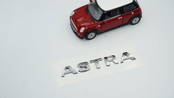 Opel Astra Bagaj Krom ABS 3M 3D Yazı Logo Amblem - 2