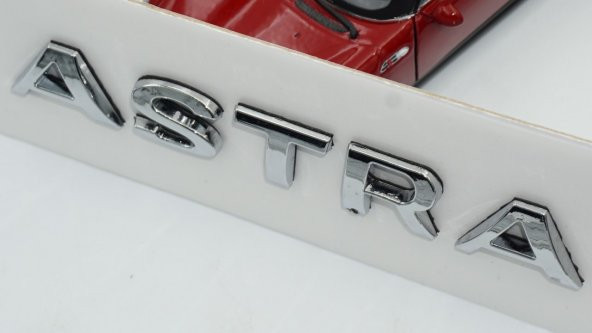 Opel Astra Bagaj Krom ABS 3M 3D Yazı Logo Amblem - 4
