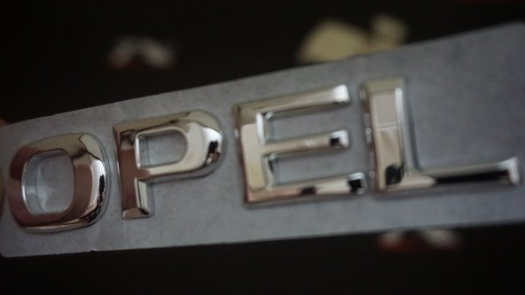 Opel Bagaj 3M 3D Krom ABS Logo Amblem