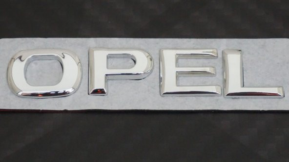 Opel Bagaj 3M 3D Krom ABS Logo Amblem - 3