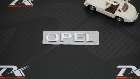 Opel Bagaj 3M 3D Krom ABS Logo Amblem - 4