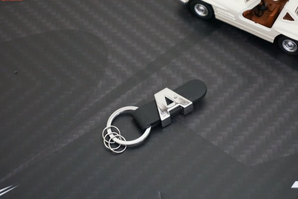 DK Benz A Class W168 W169 W176 W177 Deri Metal Anahtarlık - Resim 4