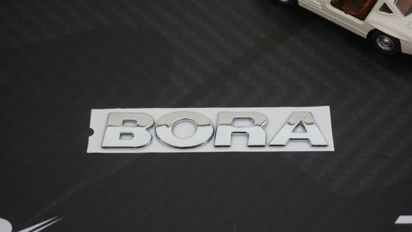 Volkswagen Bora Bagaj 3M 3D Krom ABS Logo Amblem - Resim 3