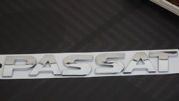 Volkswagen Passat Bagaj 3M 3D Krom ABS Logo Amblem - 4