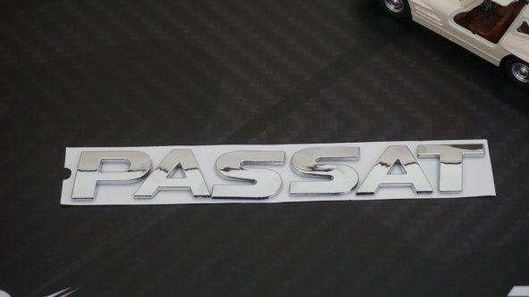 Volkswagen Passat Bagaj 3M 3D Krom ABS Logo Amblem - 5