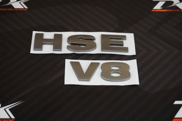 Land Rover Discovery Freelander HSE V8 Bagaj Yazı Logo - Resim 2