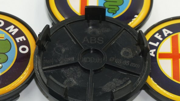 Alfa Romeo Jant Göbeği Kapak Seti 68mm - 7