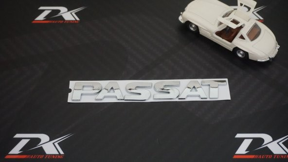 Volkswagen Passat Bagaj 3M 3D Krom ABS Logo Amblem - 6